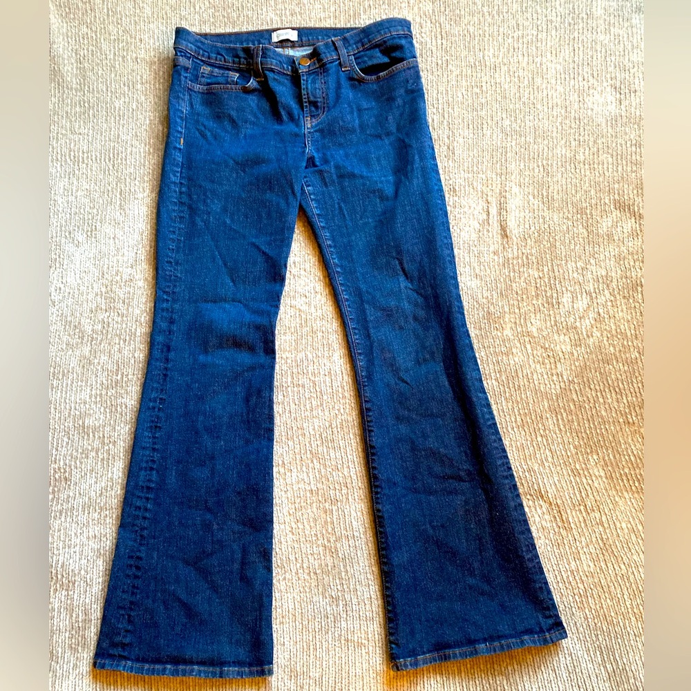 Crippen Designer Denim Bootcut Flare‎ Jeans Dark Wash Size 32